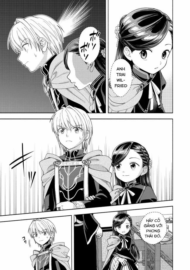 Cuộc Nổi Dậy Của Cô Gái Mọt Sách ~ Tôi Sẽ Làm Mọi Cách Để Trở Thành Thủ Thư 0 Vượt qua phép tắc cung đình và cuộc viếng thăm của Hirschur trang 9