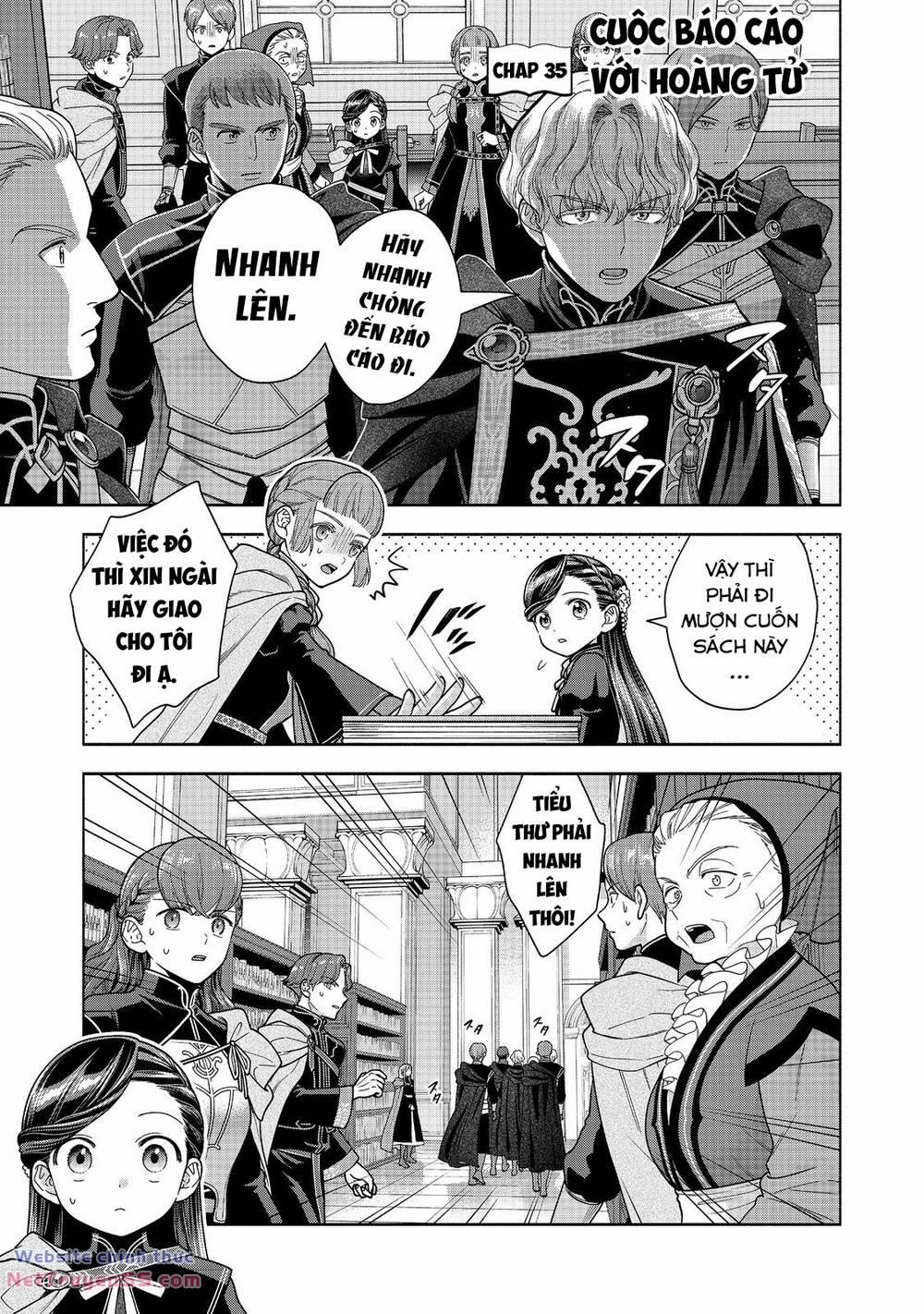 Cuộc Nổi Dậy Của Cô Gái Mọt Sách ~ Tôi Sẽ Làm Mọi Cách Để Trở Thành Thủ Thư 35 trang 2
