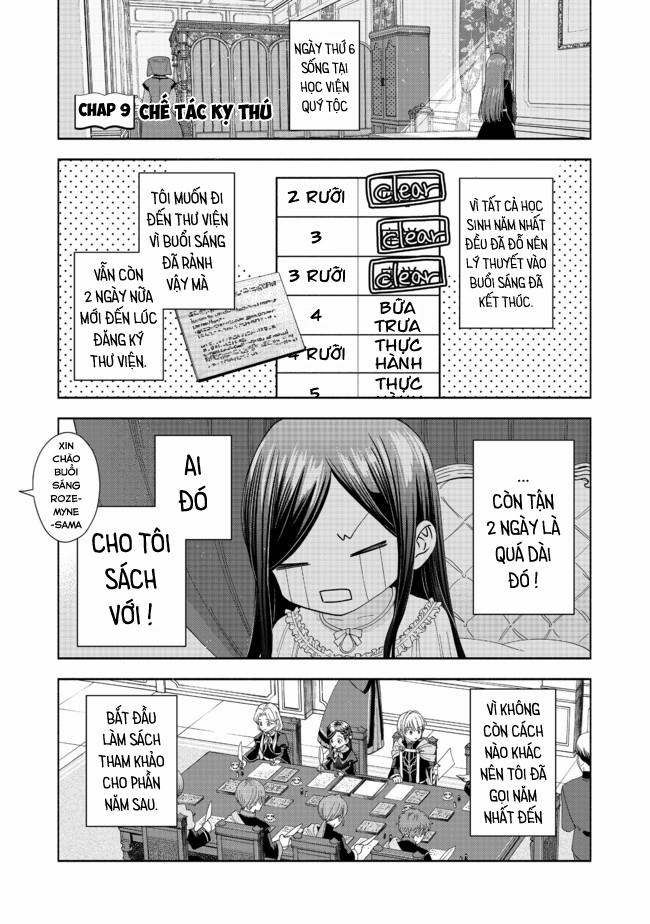 Cuộc Nổi Dậy Của Cô Gái Mọt Sách ~ Tôi Sẽ Làm Mọi Cách Để Trở Thành Thủ Thư 9 trang 1