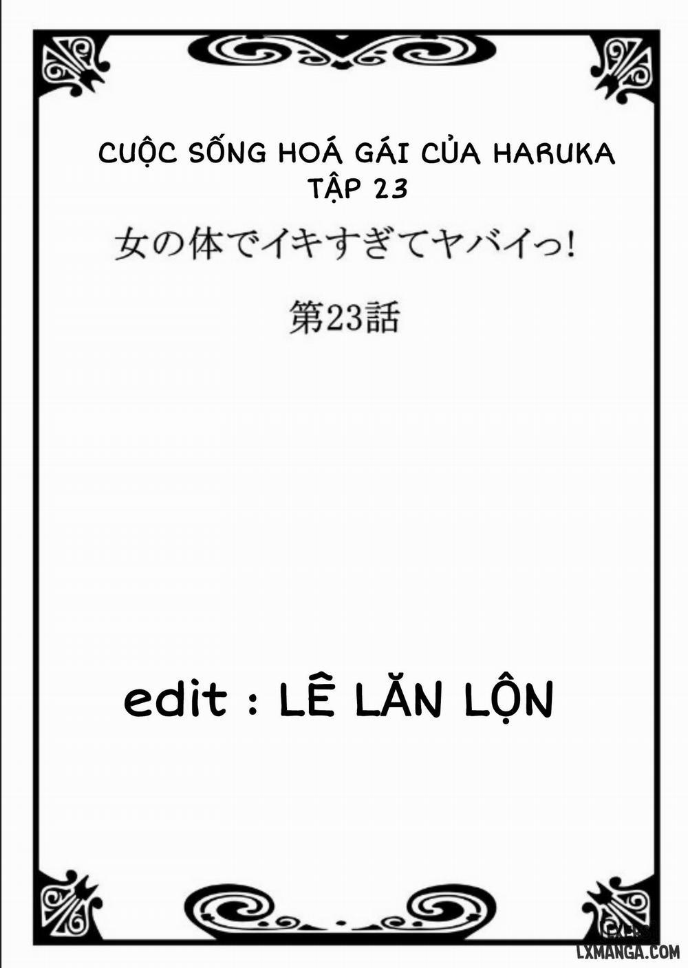 Cuộc Sống Hoá Gái Của Haruka Tập 23 trang 4