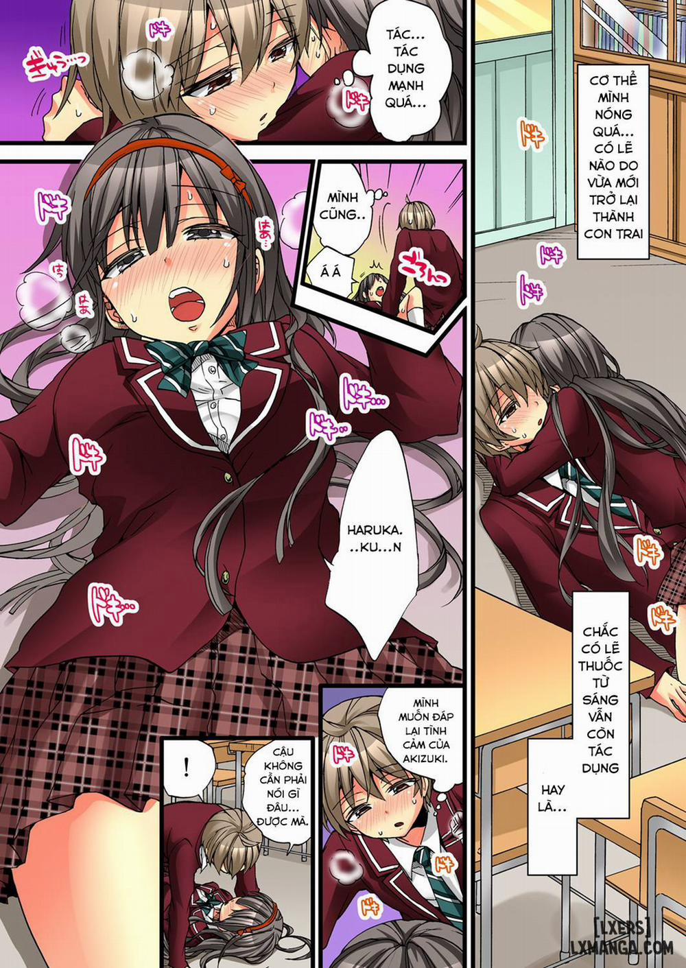 Cuộc Sống Hoá Gái Của Haruka Tập 8.2 trang 9