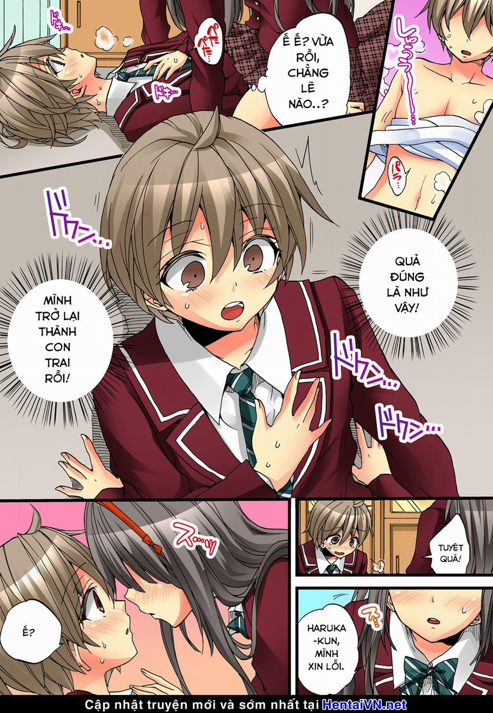 Cuộc Sống Hoá Gái Của Haruka Tập 8 trang 10