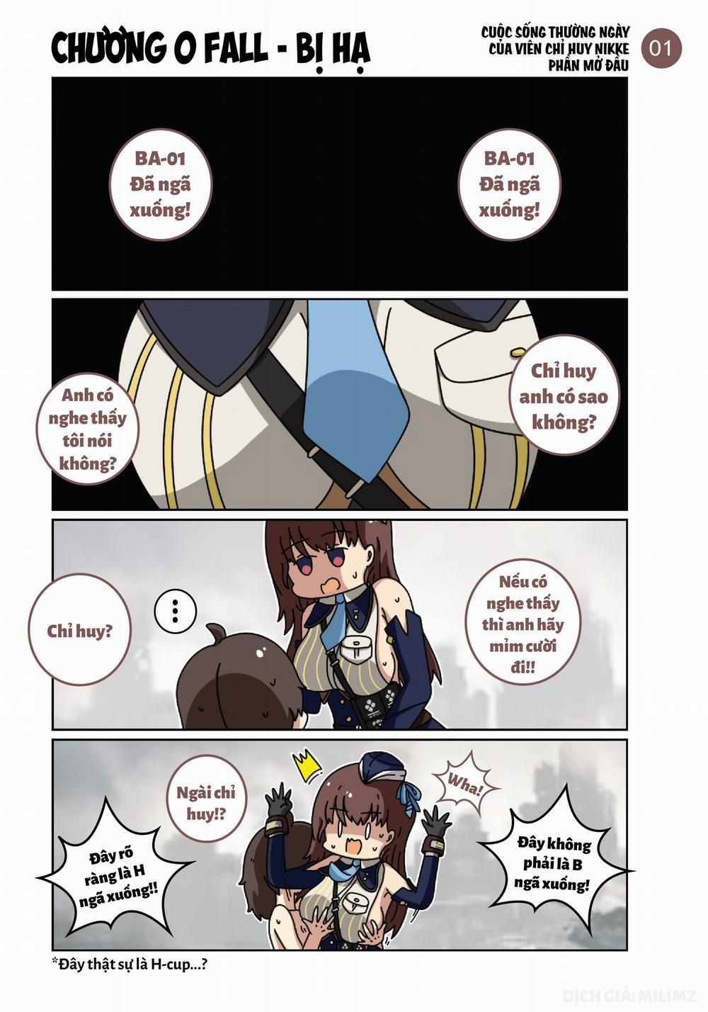 Cuộc sống thường ngày của Chỉ Huy Nikke Main story 0 Phần 1 trang 1