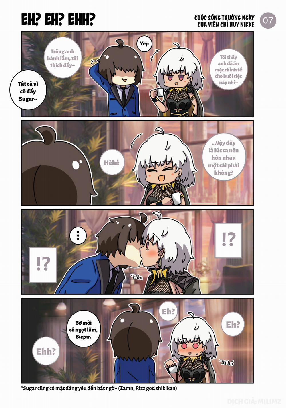 Cuộc sống thường ngày của Chỉ Huy Nikke Main story 0 Phần 1 trang 12