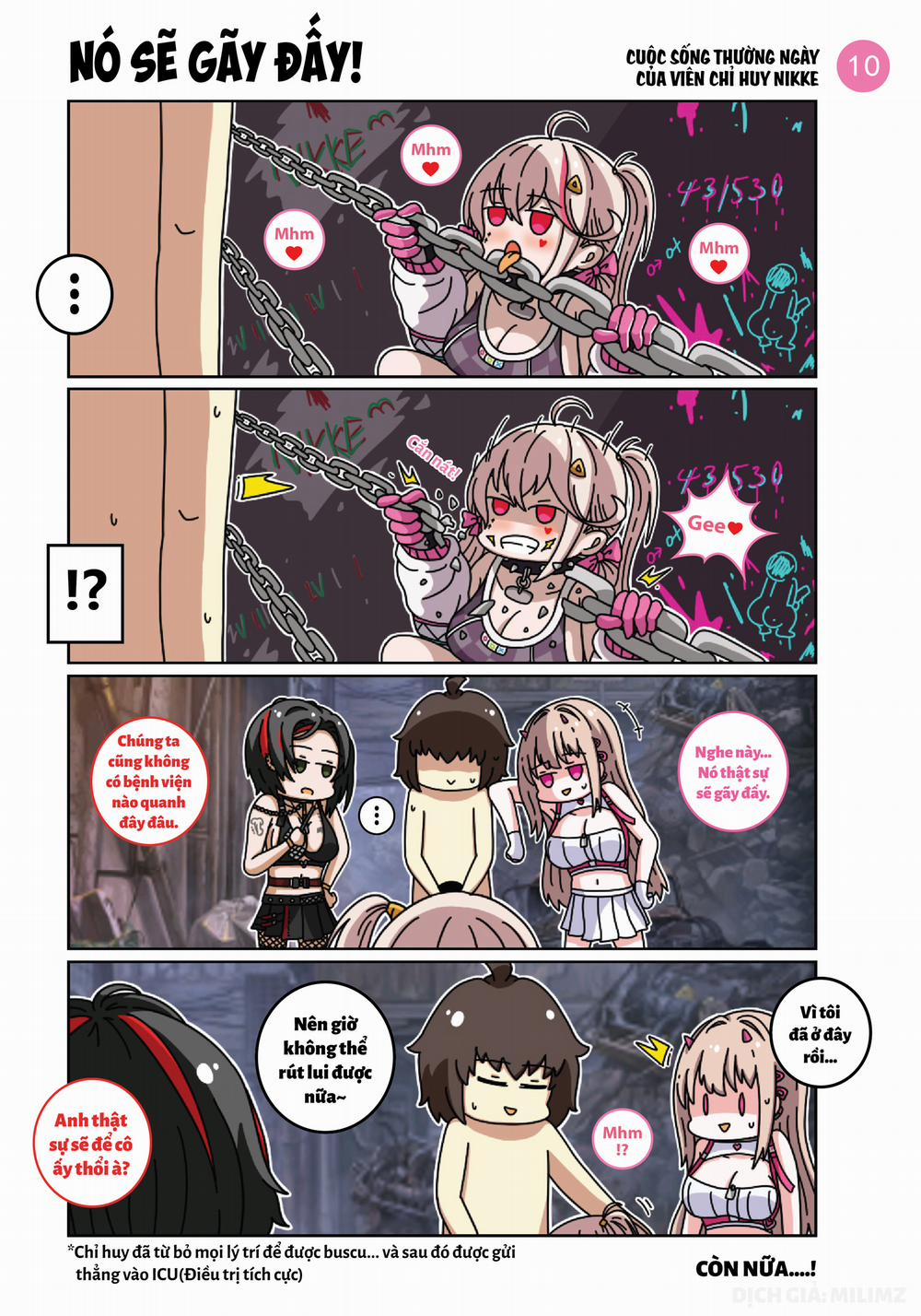 Cuộc sống thường ngày của Chỉ Huy Nikke Main story 0 Phần 1 trang 15