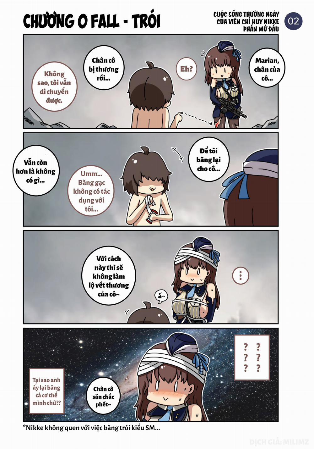 Cuộc sống thường ngày của Chỉ Huy Nikke Main story 0 Phần 1 trang 2