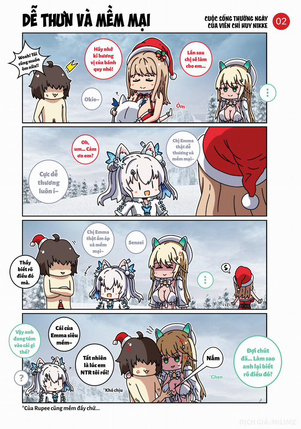 Cuộc sống thường ngày của Chỉ Huy Nikke Main story - Phần 1 trang 7