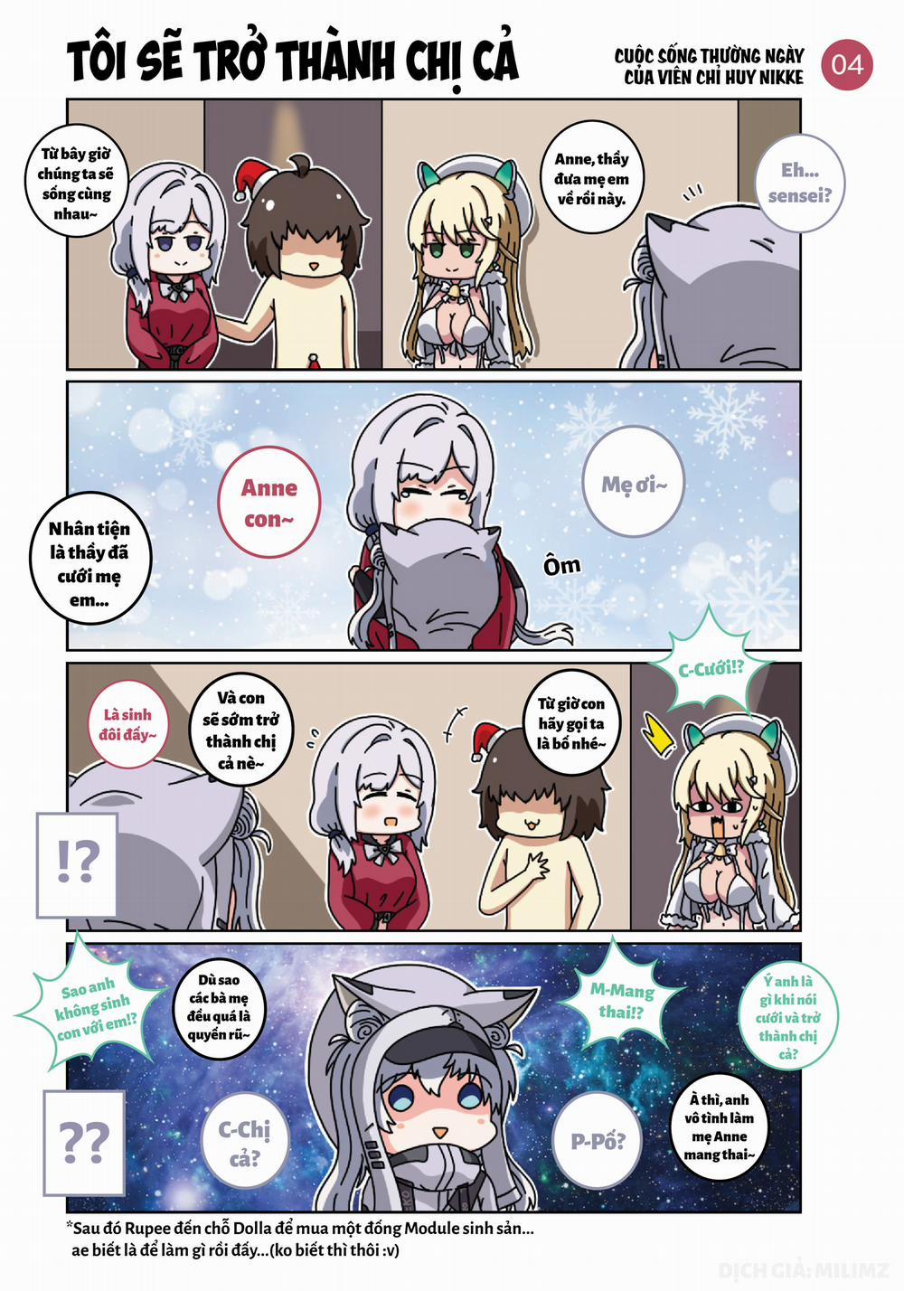 Cuộc sống thường ngày của Chỉ Huy Nikke Main story - Phần 1 trang 9