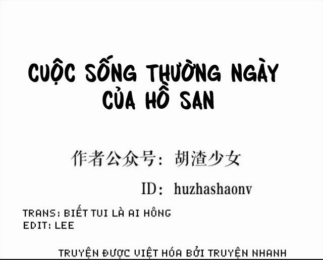 Cuộc Sống Thường Ngày Của Hồ San 5 trang 0
