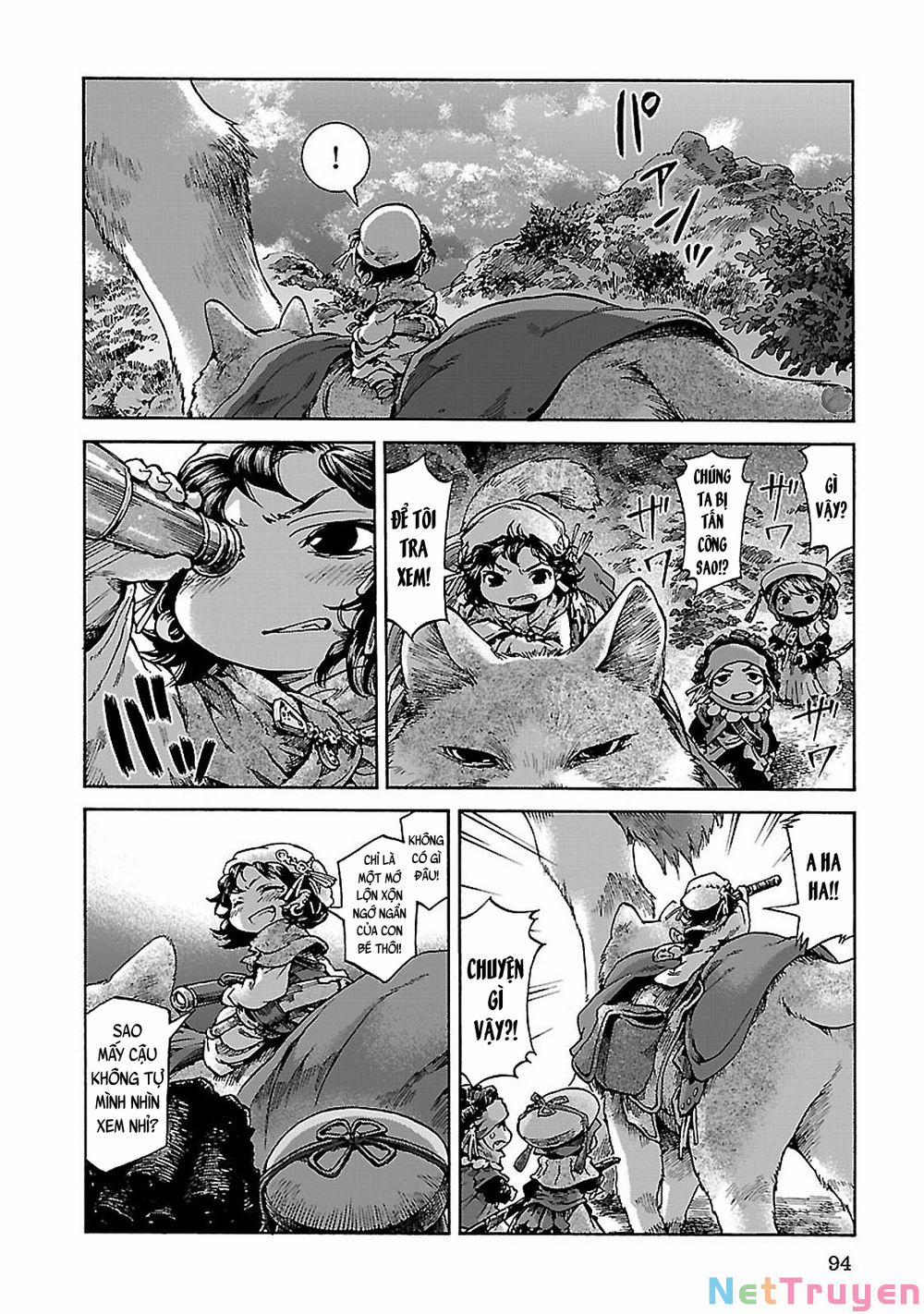 Cuộc Sống Tí Hon Trong Rừng Sâu. 0.0 Hồi ức của Tóc đỏ 0 Bình mình trên dây cáp trang 18