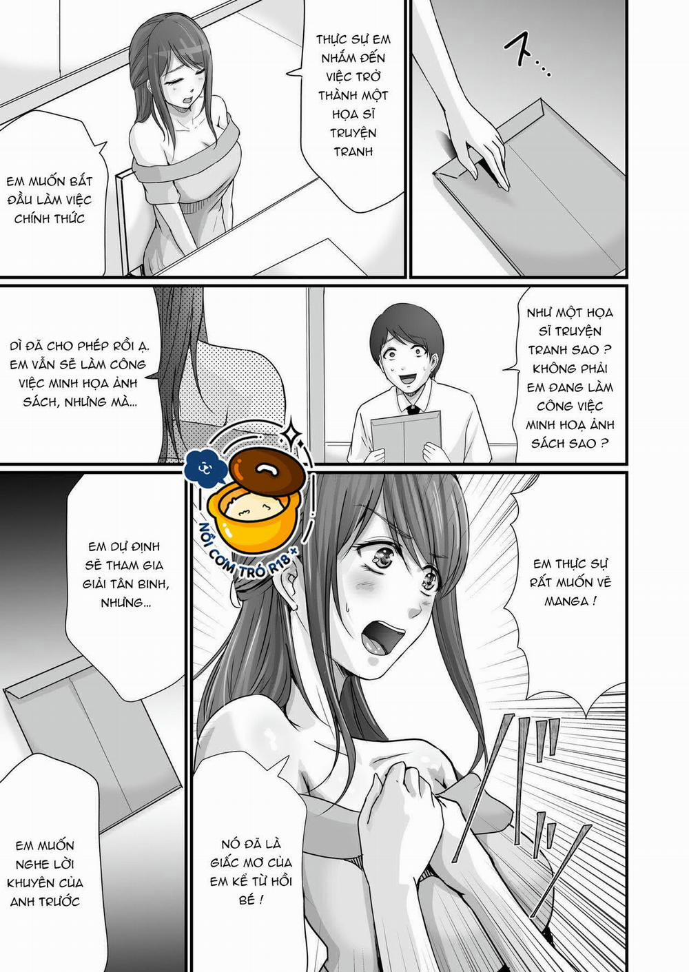 Cuộc Sống Tình Cảm Mộng Mơ Cùng Bé Người Yêu Là Họa Sĩ Truyện Tranh 1.2 trang 3
