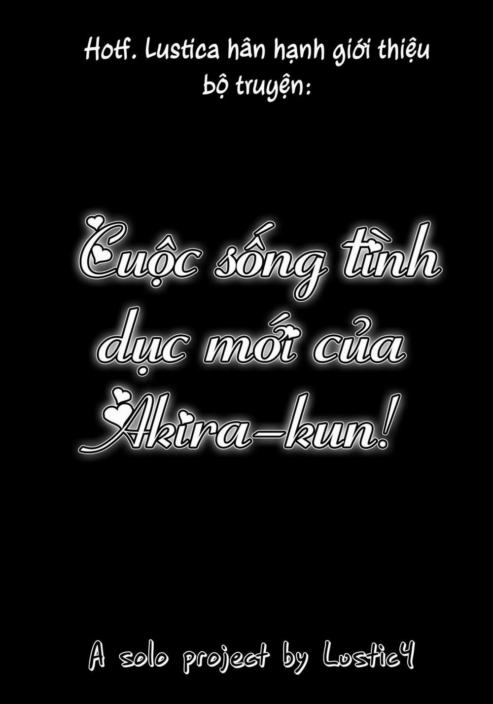 Cuộc sống tình dục mới của Akira 1 trang 2