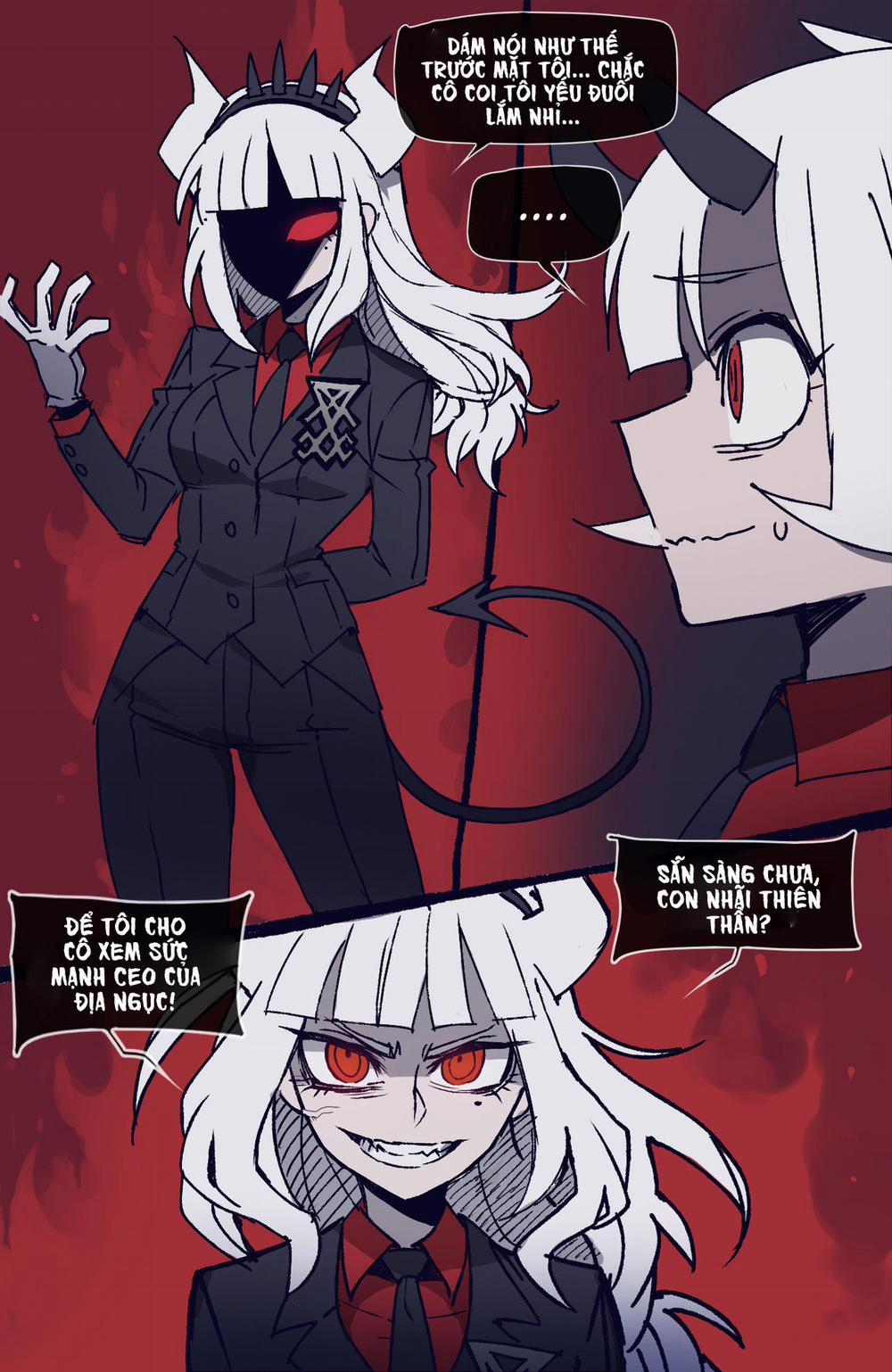 Cuộc thí nghiệm của em thiên thần sa ngã Oneshot full màu trang 3