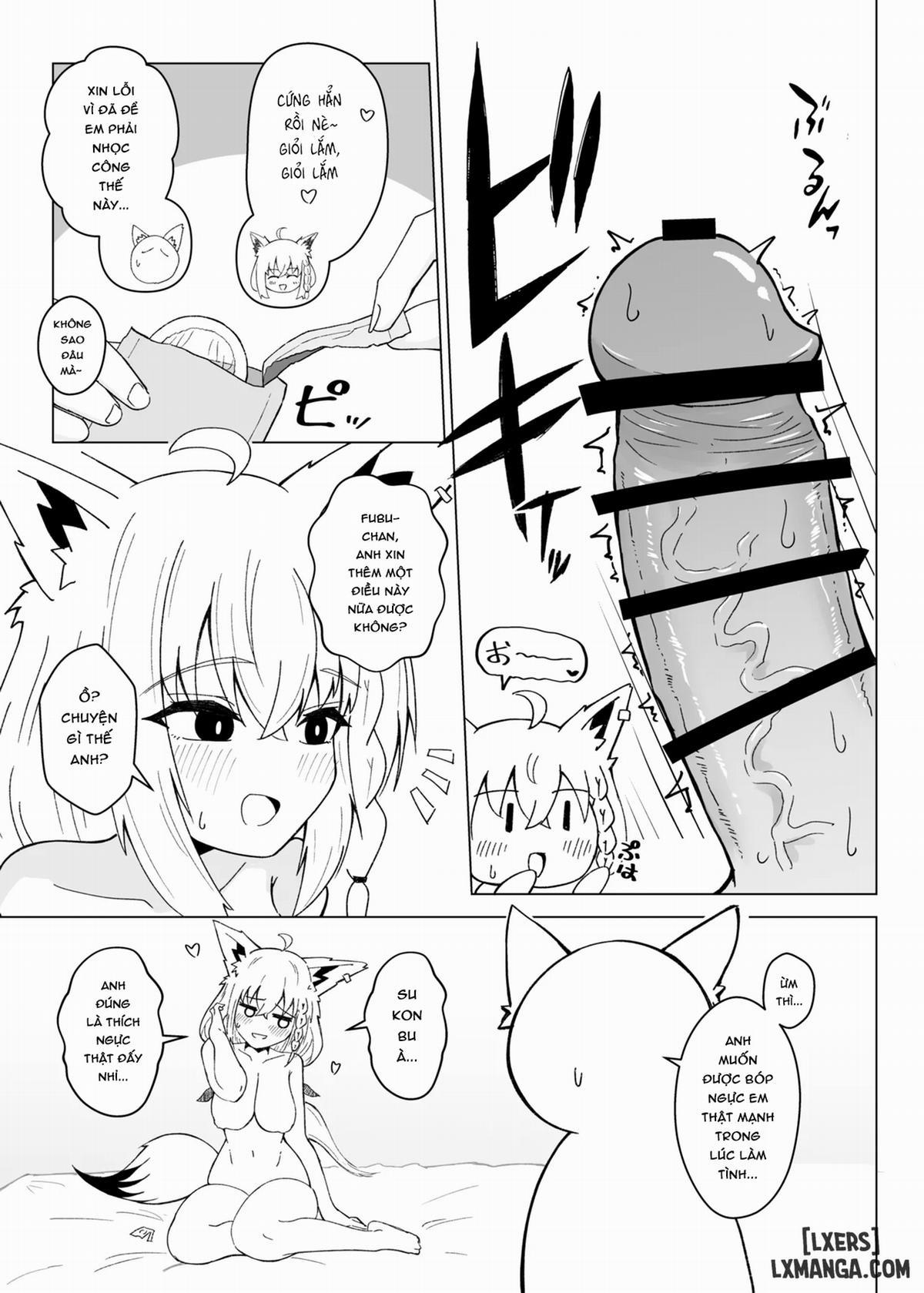 Cuốn sách về Fubu-chan đã lỡ nghiện những giây phút mặn nồng cùng Sukonbu Oneshot trang 15