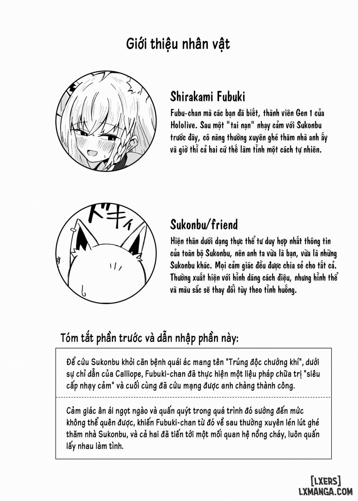 Cuốn sách về Fubu-chan đã lỡ nghiện những giây phút mặn nồng cùng Sukonbu Oneshot trang 2