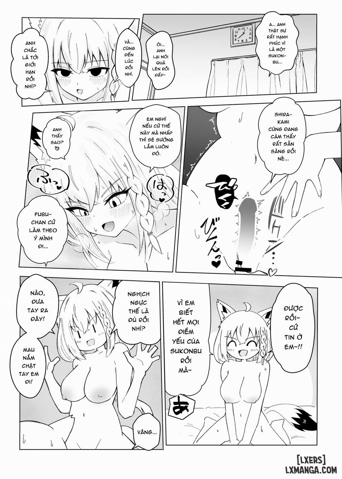 Cuốn sách về Fubu-chan đã lỡ nghiện những giây phút mặn nồng cùng Sukonbu Oneshot trang 21
