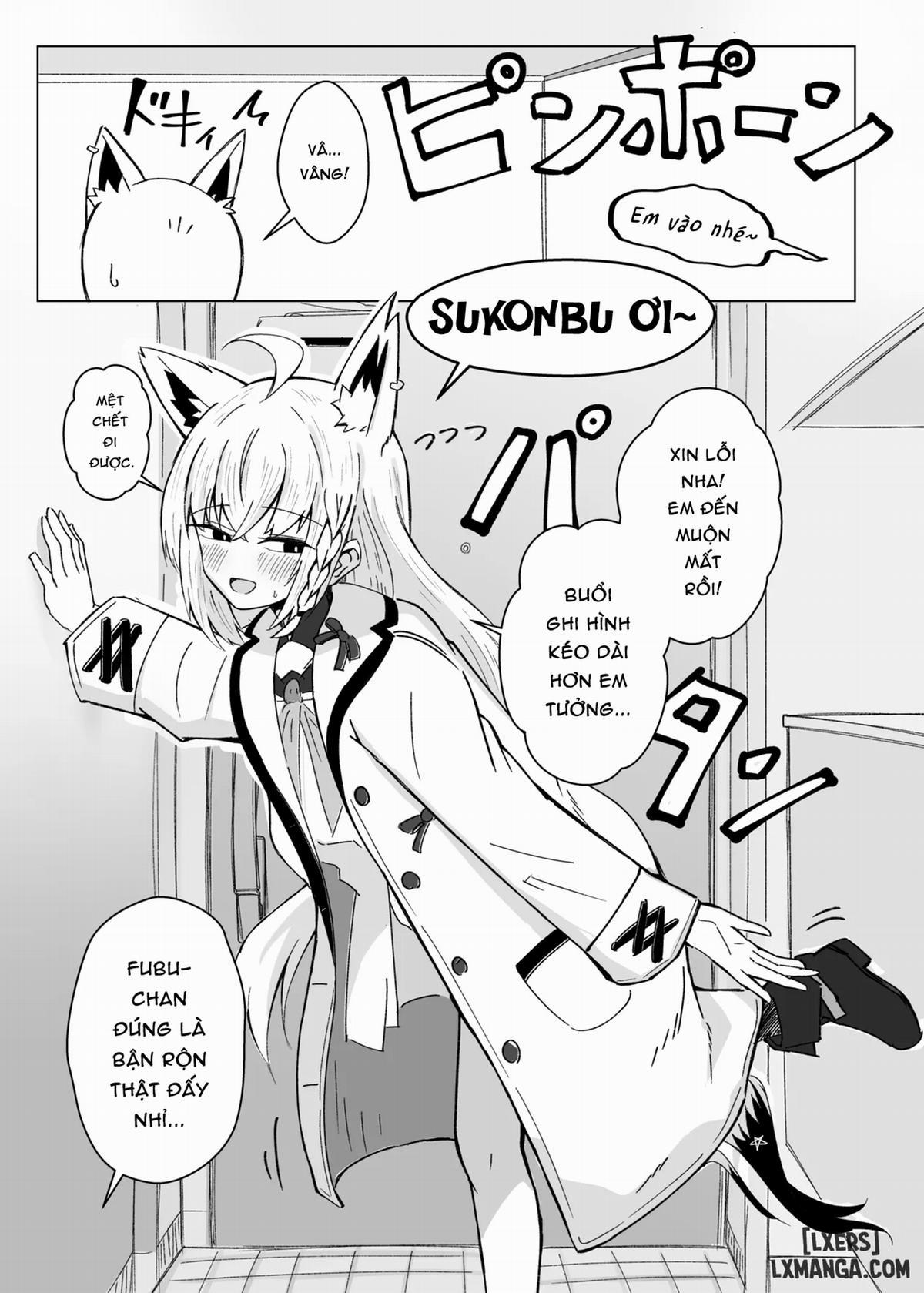 Cuốn sách về Fubu-chan đã lỡ nghiện những giây phút mặn nồng cùng Sukonbu Oneshot trang 3