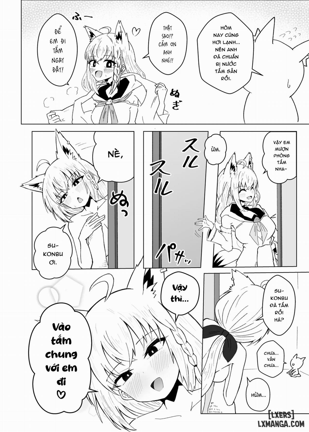 Cuốn sách về Fubu-chan đã lỡ nghiện những giây phút mặn nồng cùng Sukonbu Oneshot trang 4