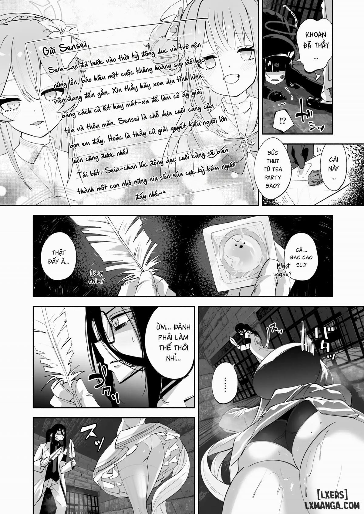 Custard mơ mộng One shot khô dái trang 11