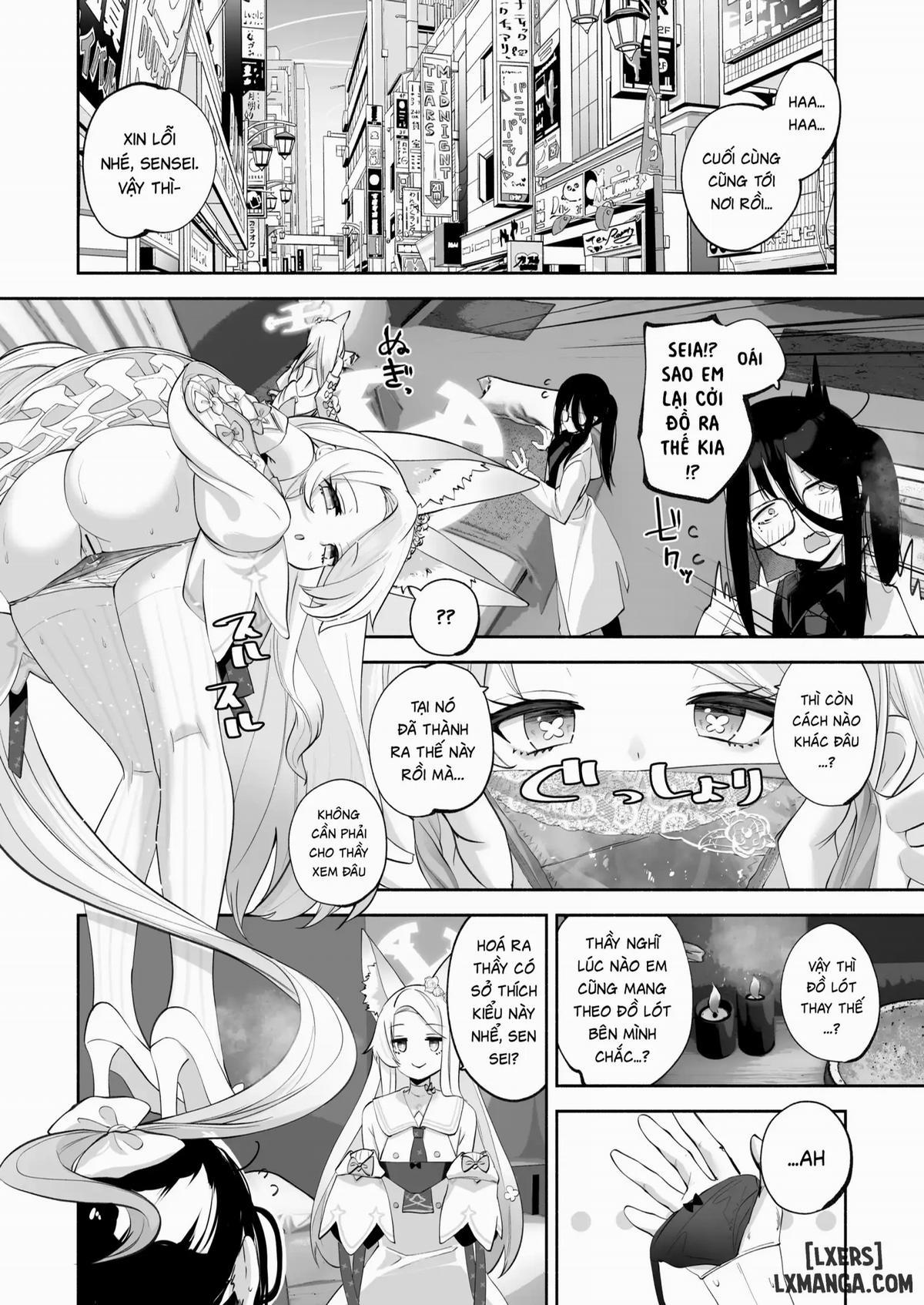 Custard mơ mộng One shot khô dái trang 19