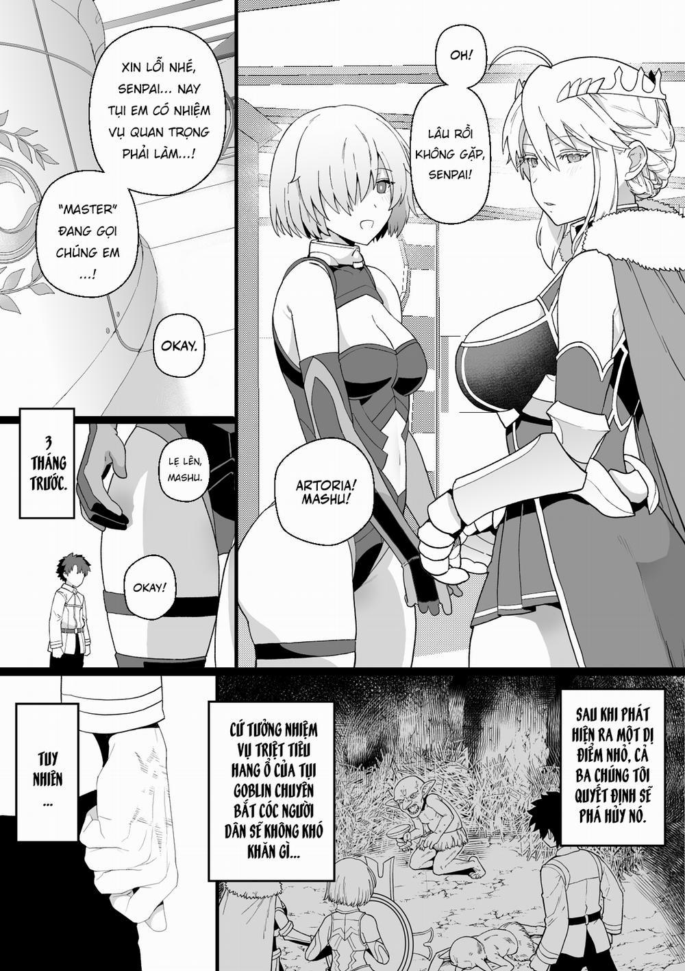 Cụt vếu và Mashu bị một con Goblin đụ! 1 trang 1