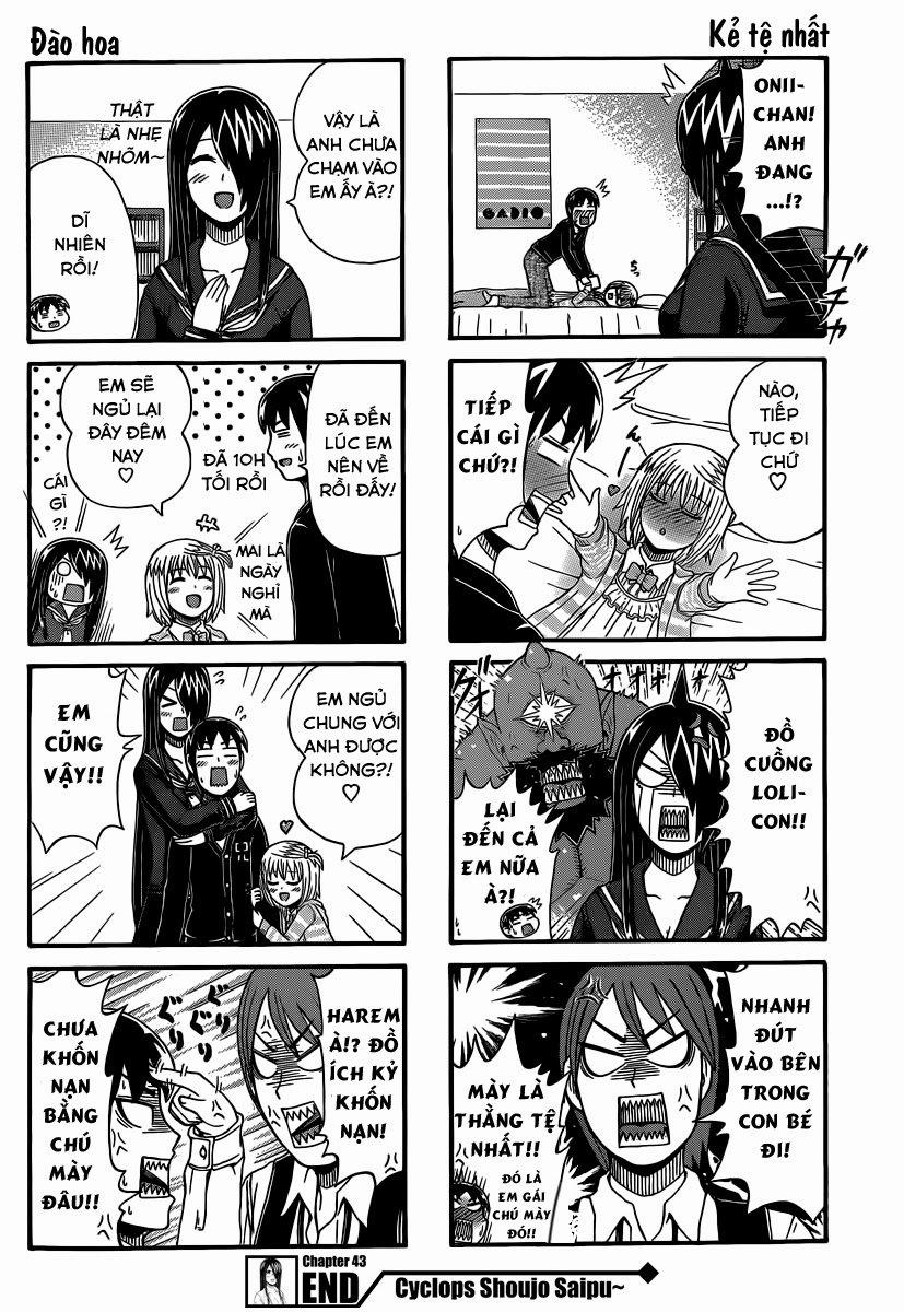 Cyclops Shoujo Saipu 43 trang 4