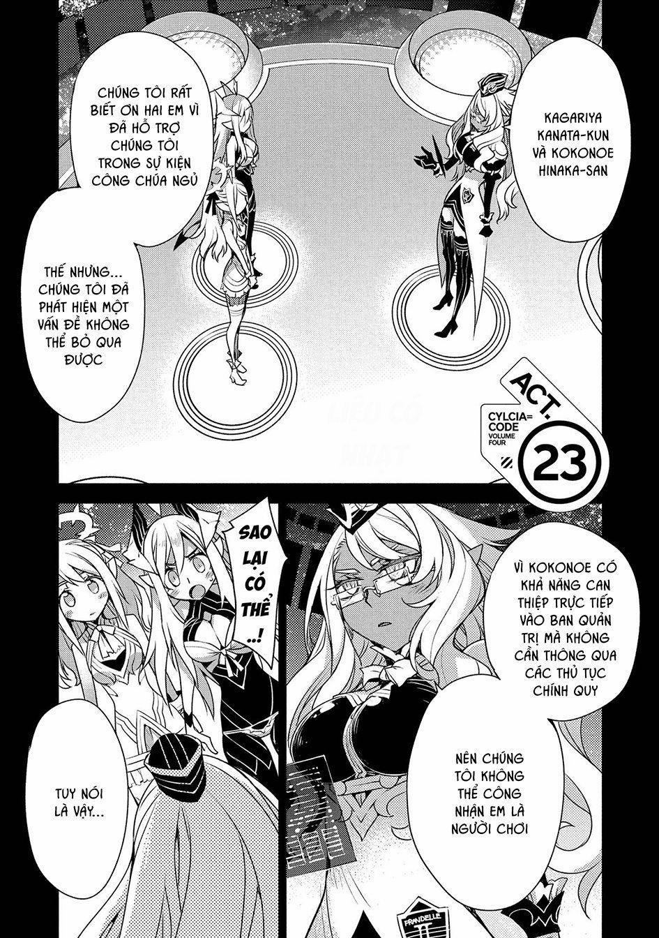 Cylcia = Code 23 trang 1