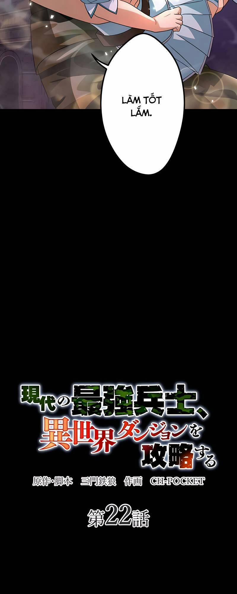 Đặc Chủng Binh Mạnh Nhất Chinh Phục Hầm Ngục Tại Dị Giới 22 trang 10
