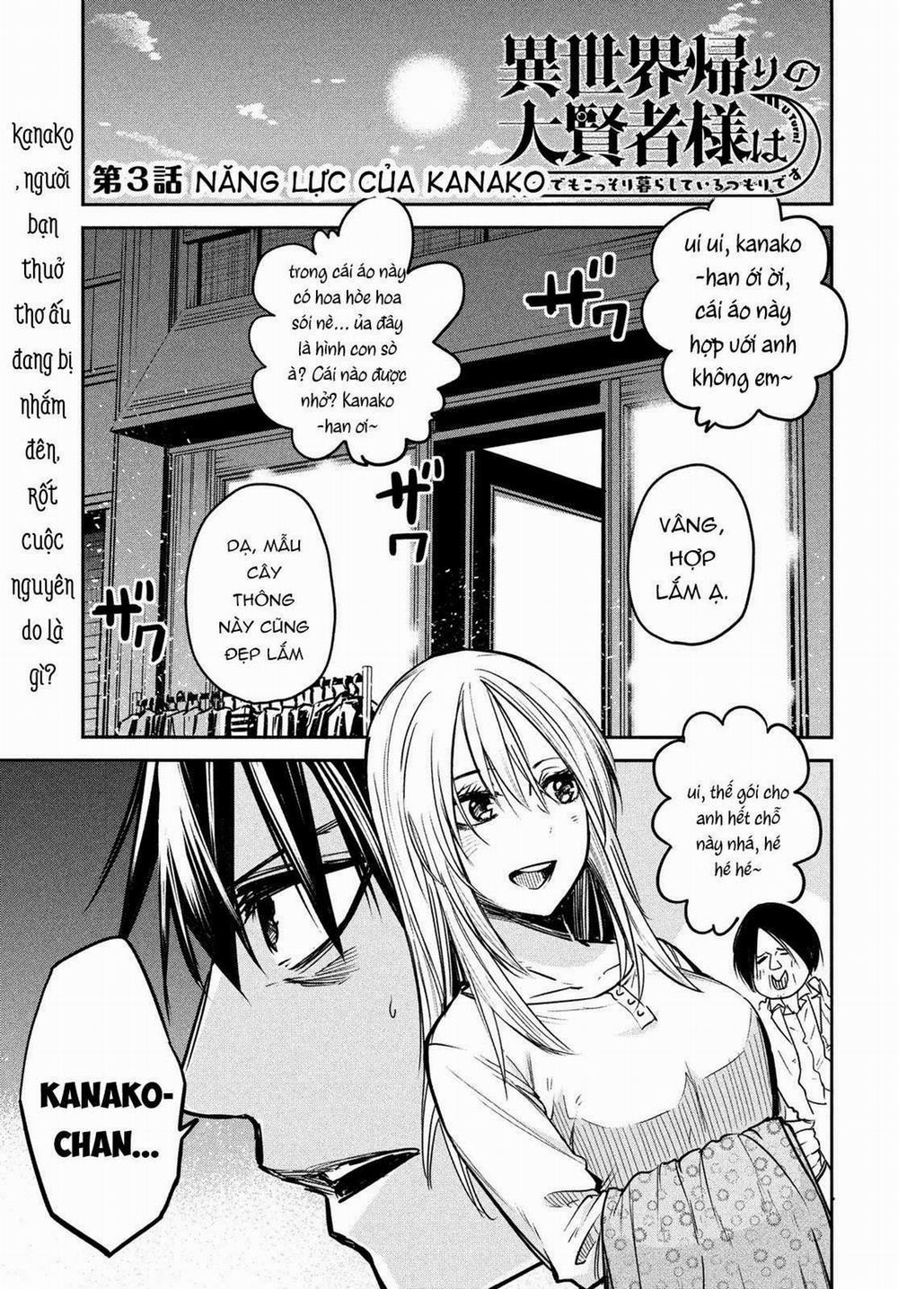 Đại Hiền Nhân Trở Về Nhà Sau 19 Năm Lưu Lạc Dị Giới 0 Năng lực của Kanako-chan trang 1