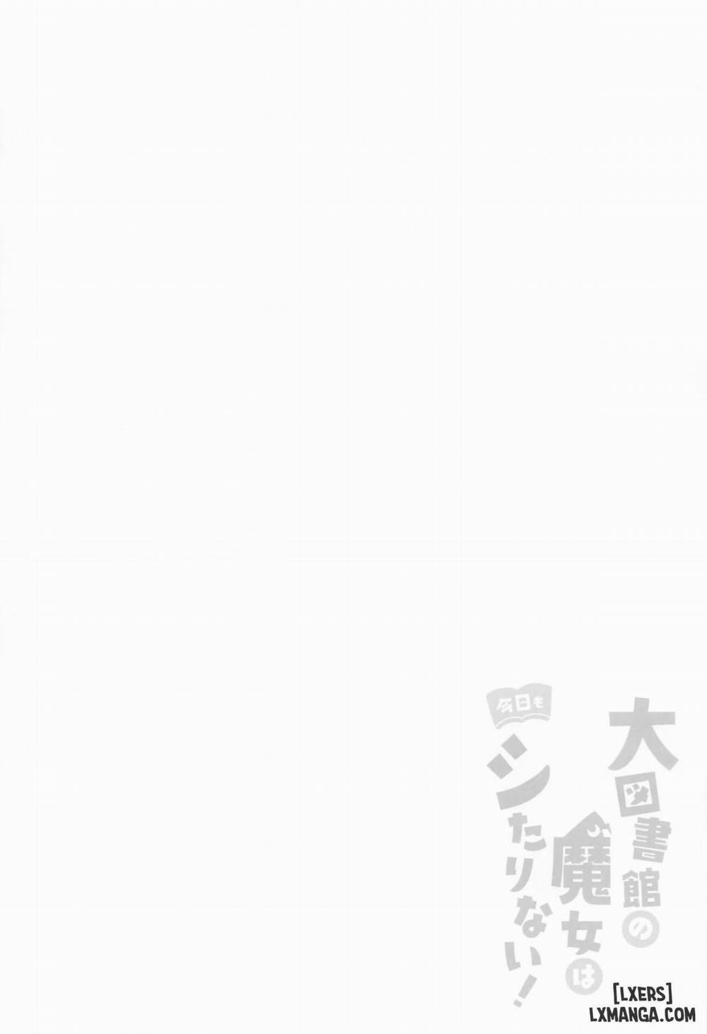 Daitoshokan no Majo wa Kyou mo Shitarinai Oneshot trang 2