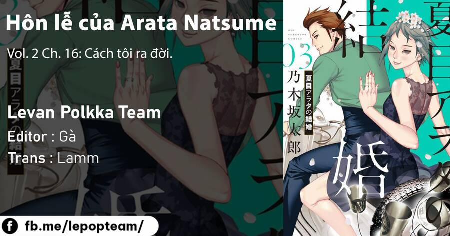 Đám Cưới Của Natsume Arata 16 trang 1