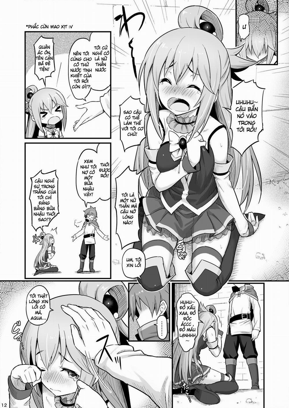 Damegami-sama wa Nomisugi ni Gochuui o! (Kono Subarashii Sekai ni Syukufuku o!) Oneshot trang 12