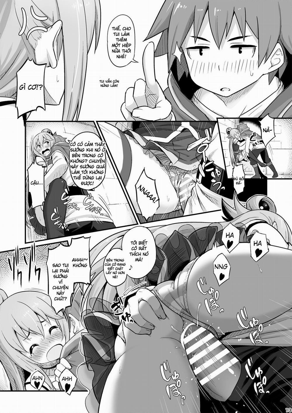 Damegami-sama wa Nomisugi ni Gochuui o! (Kono Subarashii Sekai ni Syukufuku o!) Oneshot trang 13