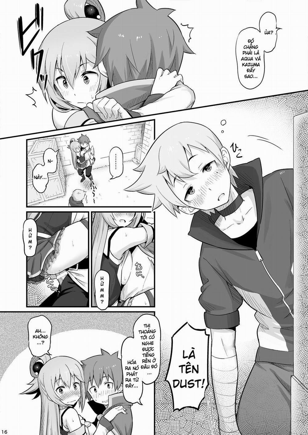 Damegami-sama wa Nomisugi ni Gochuui o! (Kono Subarashii Sekai ni Syukufuku o!) Oneshot trang 16