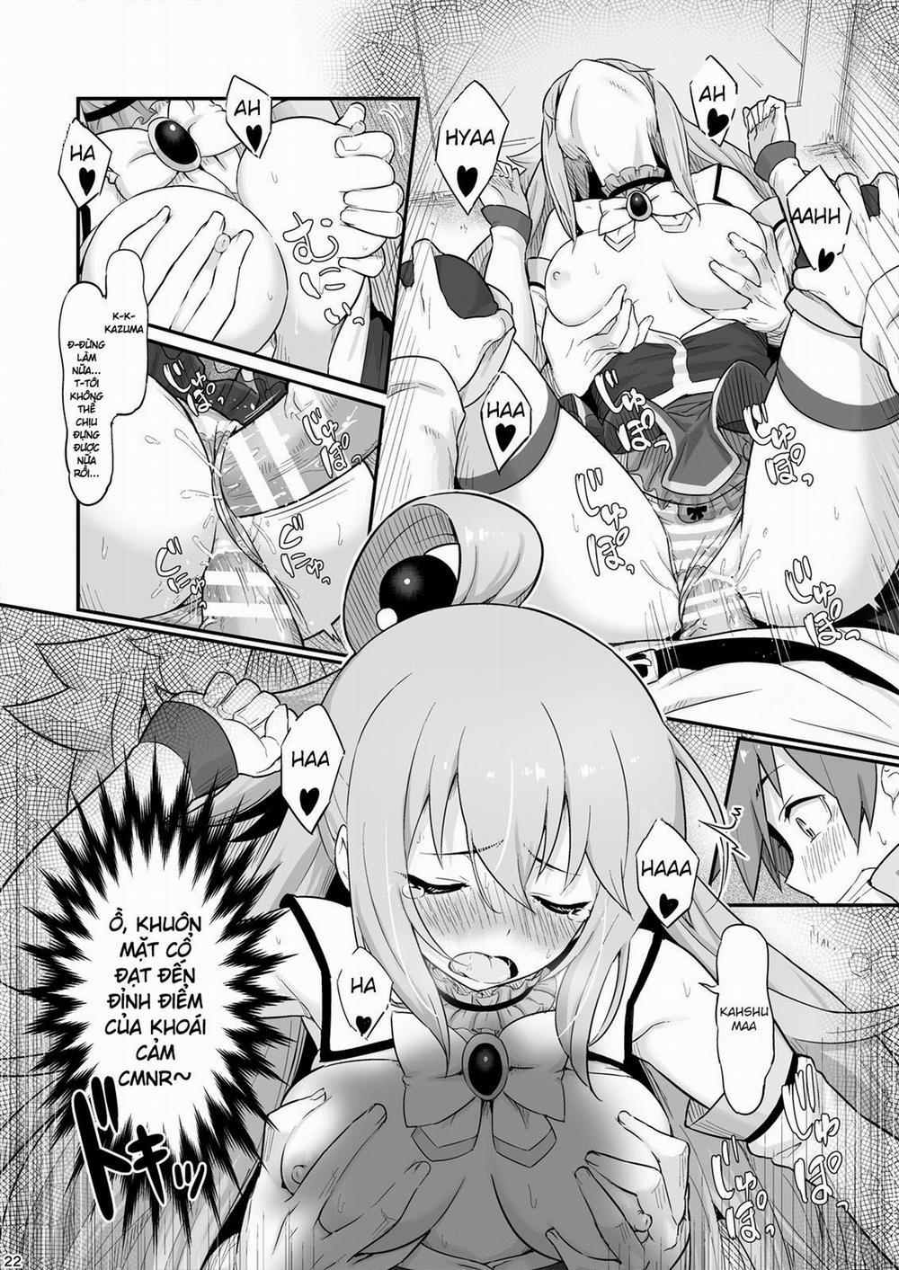 Damegami-sama wa Nomisugi ni Gochuui o! (Kono Subarashii Sekai ni Syukufuku o!) Oneshot trang 22