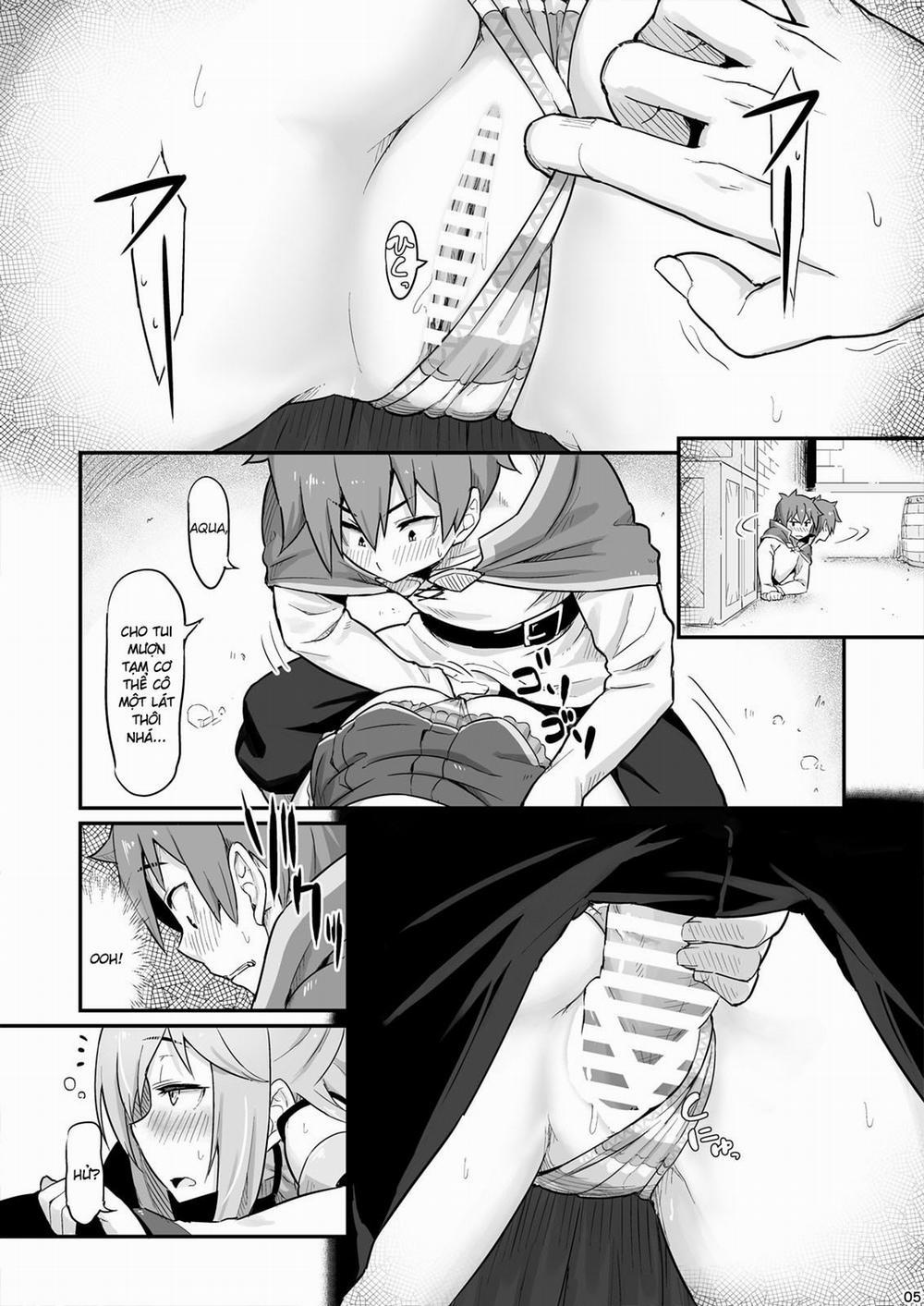 Damegami-sama wa Nomisugi ni Gochuui o! (Kono Subarashii Sekai ni Syukufuku o!) Oneshot trang 5