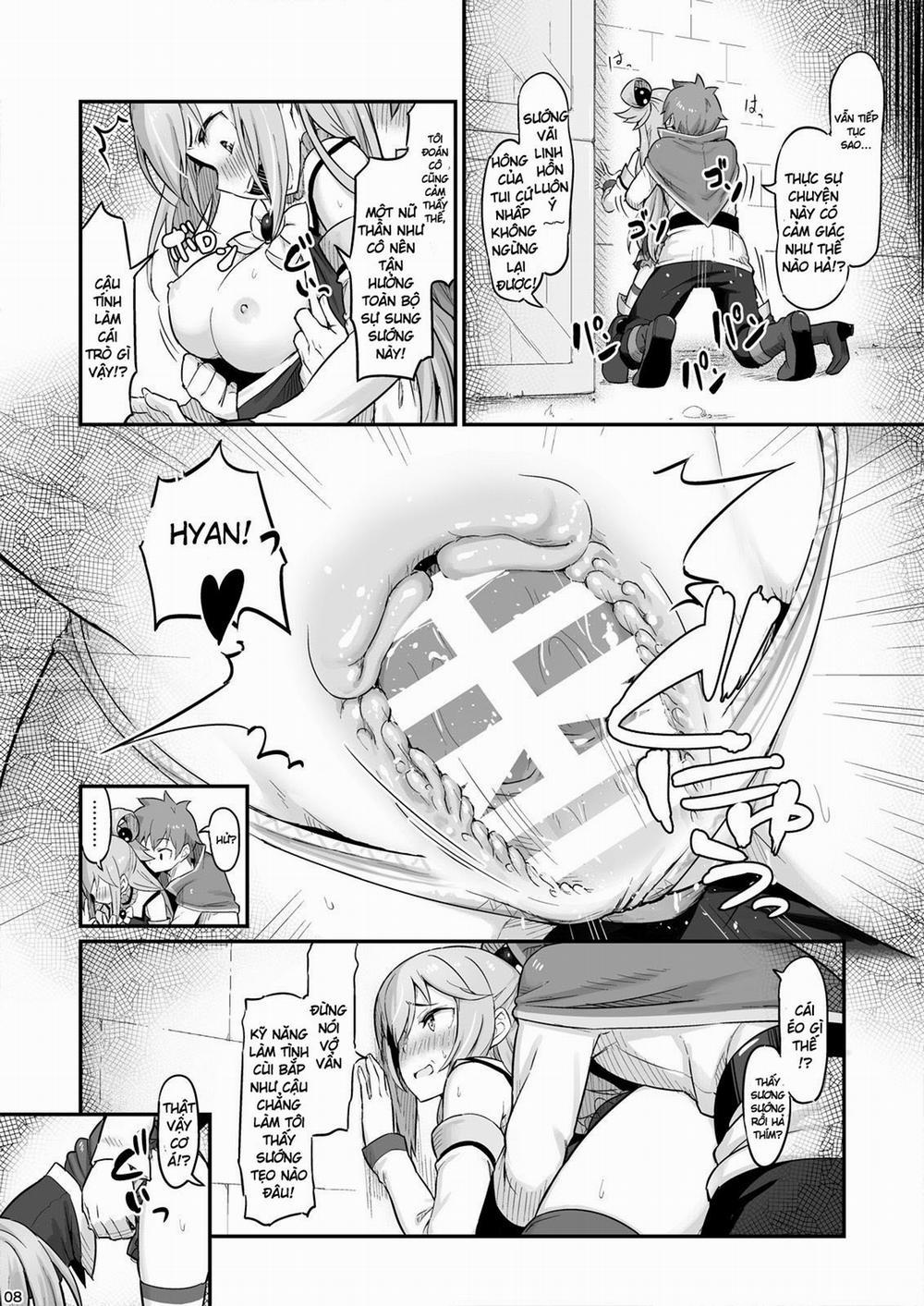 Damegami-sama wa Nomisugi ni Gochuui o! (Kono Subarashii Sekai ni Syukufuku o!) Oneshot trang 8