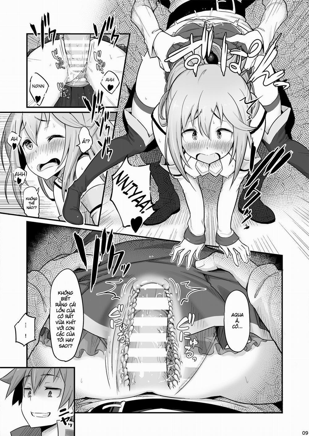 Damegami-sama wa Nomisugi ni Gochuui o! (Kono Subarashii Sekai ni Syukufuku o!) Oneshot trang 9