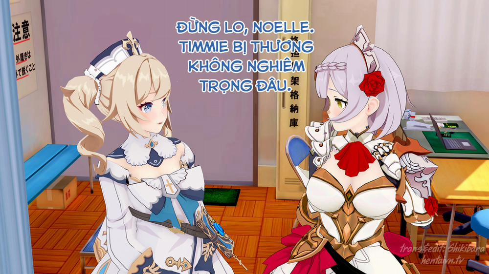 Dàn harem của Timmie. (Genshin Impact) Barbara 1 trang 10