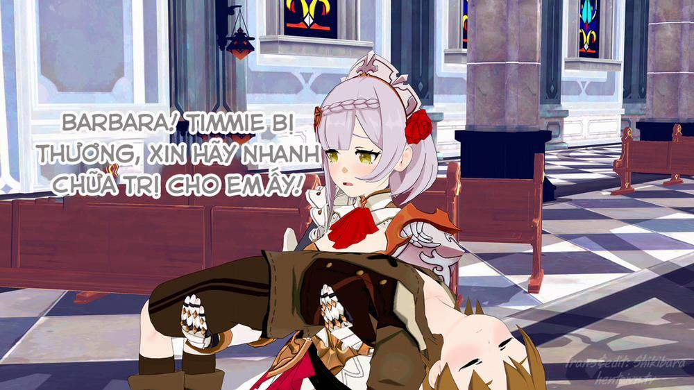 Dàn harem của Timmie. (Genshin Impact) Barbara 1 trang 6