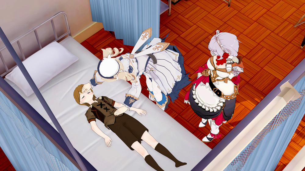 Dàn harem của Timmie. (Genshin Impact) Barbara 1 trang 8