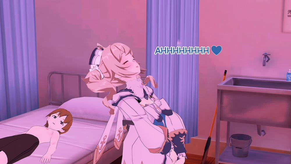 Dàn harem của Timmie. (Genshin Impact) Barbara 2 trang 19