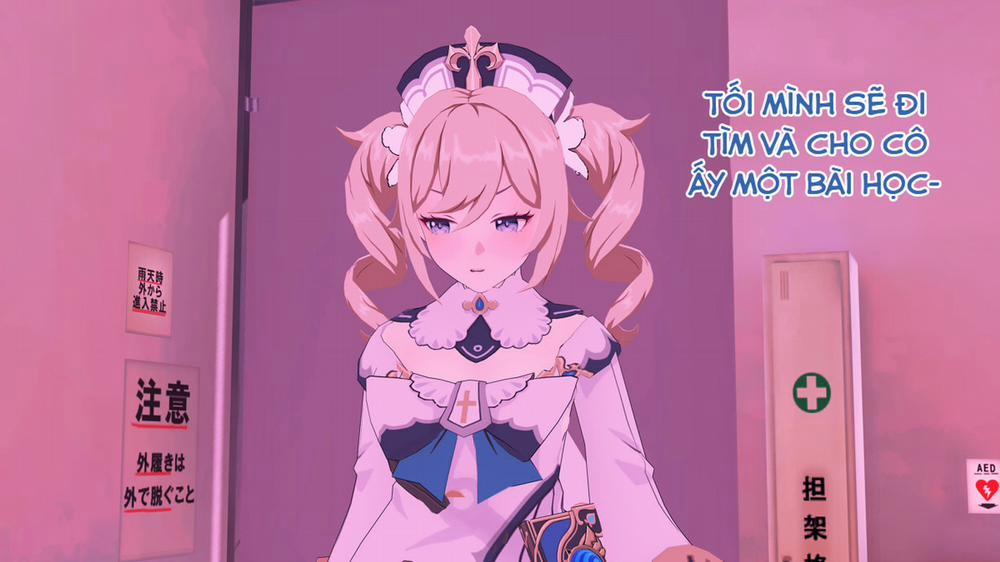 Dàn harem của Timmie. (Genshin Impact) Barbara 2 trang 28