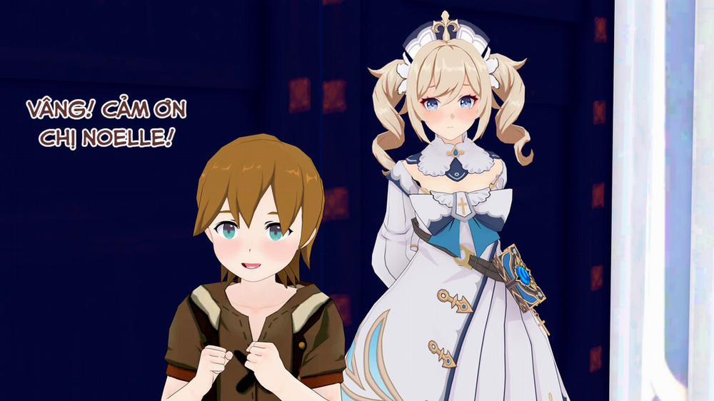 Dàn harem của Timmie. (Genshin Impact) Barbara 3 trang 30
