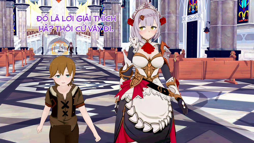 Dàn harem của Timmie. (Genshin Impact) Barbara 3 trang 41