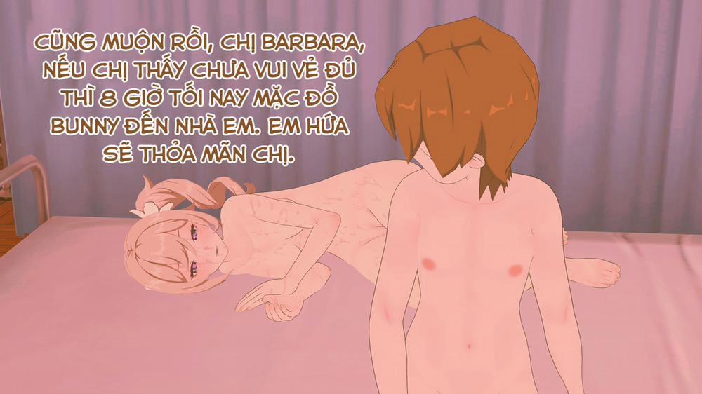 Dàn harem của Timmie. (Genshin Impact) Barbara 4 trang 17