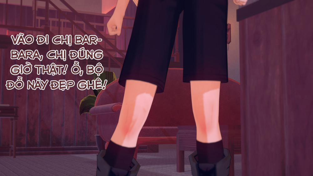 Dàn harem của Timmie. (Genshin Impact) Barbara 4 trang 4