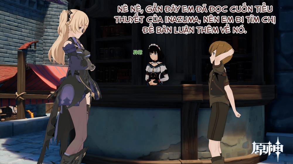 Dàn harem của Timmie. (Genshin Impact) Fischl 1 trang 20