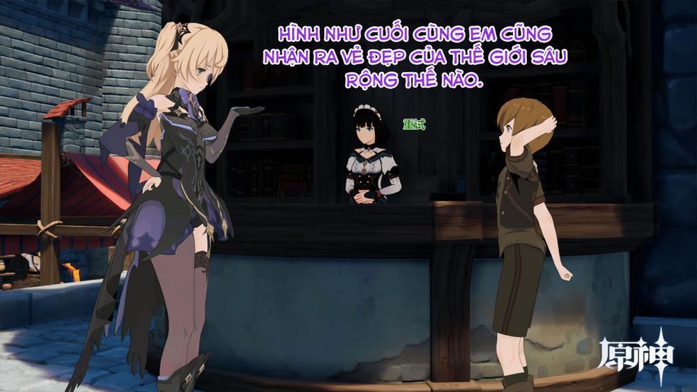 Dàn harem của Timmie. (Genshin Impact) Fischl 1 trang 21