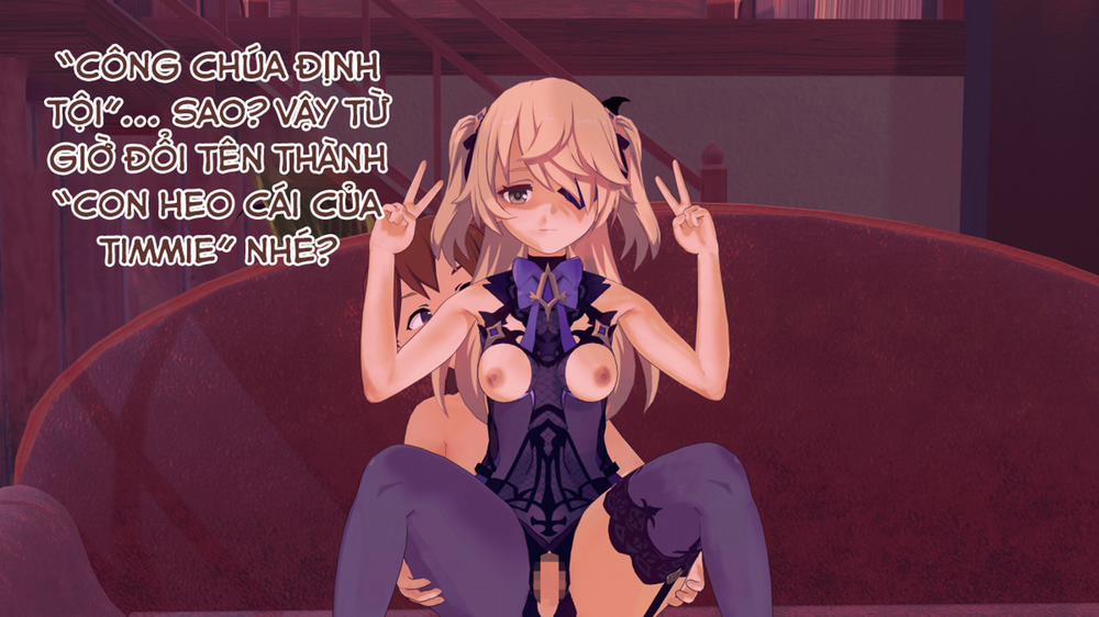 Dàn harem của Timmie. (Genshin Impact) Fischl 1 trang 27